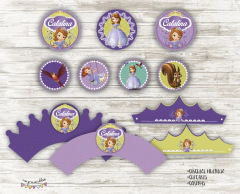 Kit imprimible Princesa Sofía - comprar online