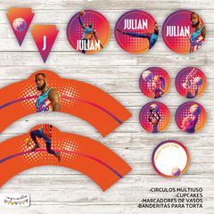 Kit imprimible Space Jam - comprar online