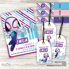 Kit Imprimible Spider-Gwen