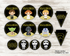 Kit imprimible Star Wars - comprar online