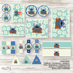 Kit imprimible Stitch en internet