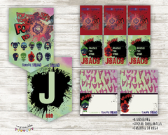 Kit imprimible Suicide Squad - Escuadrón suicida - Imprimibles