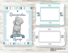 Kit imprimible Osito Teddy - Imprimibles