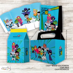 Kit Imprimible Teen Titans Go!