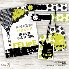 Kit Imprimible Tenis