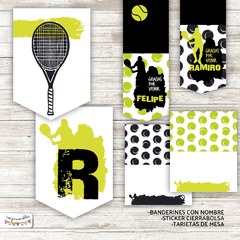 Kit Imprimible Tenis - Imprimibles