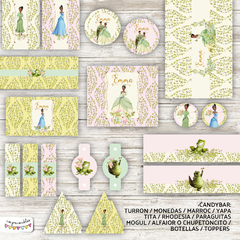 Kit Imprimible Princesa Tiana - FROG