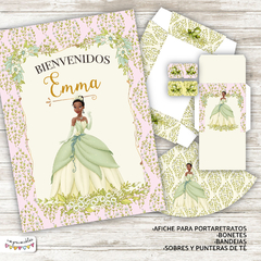 Kit Imprimible Princesa Tiana - FROG
