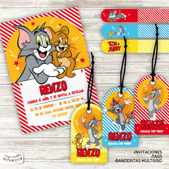 Kit imprimible Tom y Jerry