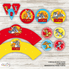 Kit imprimible Tom y Jerry - tienda online