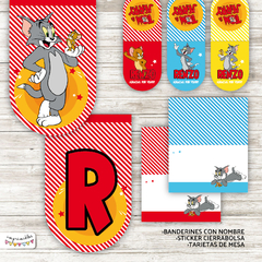 Kit imprimible Tom y Jerry