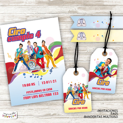 Kit imprimible Junior Express - Topa