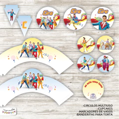 Kit imprimible Junior Express - Topa - comprar online