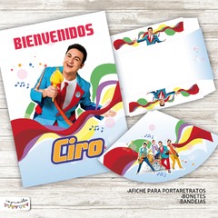 Kit imprimible Junior Express - Topa - tienda online
