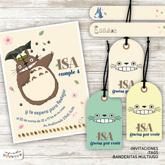Kit Imprimible Totoro