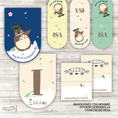 Kit Imprimible Totoro - Imprimibles