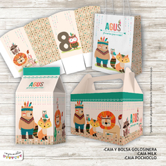 Kit Imprimible Animales tribales