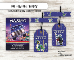 Kit imprimible Unidos (Onward)