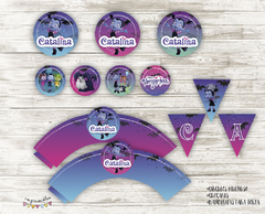 Kit imprimible Vampirina - comprar online