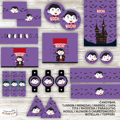 Kit Imprimible Vampiro en internet