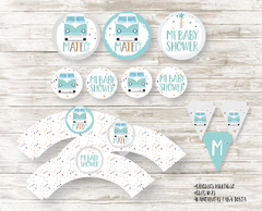 Kit imprimible Furgoneta VAN - comprar online