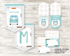 Kit imprimible Furgoneta VAN - Imprimibles