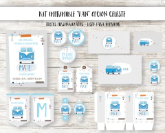 Kit imprimible Furgoneta VAN