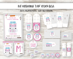 Kit imprimible Furgoneta VAN - comprar online