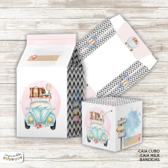 Kit Imprimible Desayuno Viajeras - Imprimibles