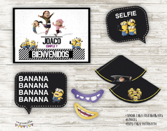 Kit imprimible Mi villano favorito - tienda online
