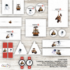 Kit Imprimible Wall-e y Eva en internet