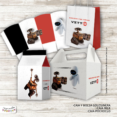 Imagen de Kit Imprimible Wall-e y Eva