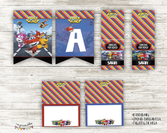 Kit imprimible Super Wings - Imprimibles