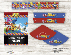 Kit imprimible Super Wings - tienda online