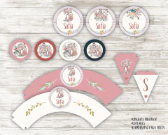 Kit imprimible Zorro Boho Chic - comprar online