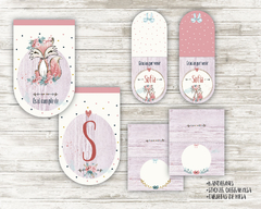 Kit imprimible Zorro Boho Chic - Imprimibles