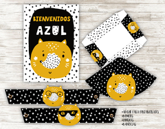 Kit imprimible Zorro Nórdico - Imprimibles