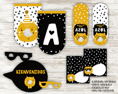 Kit imprimible Zorro Nórdico - tienda online