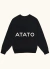 Dense Crewneck Atato Preto