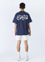 Heavy Oversized T-Shirt Atato x Gpeto Azul Marinho - comprar online