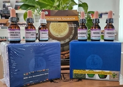 Kit de Elixires Chakras Linea Zen y Kit de Geometría Sagrada (con un libro de Fultena) - comprar online