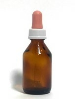 Frasco Gotero para preparados 50 ml. (importado)