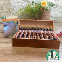 Oferta Kit de 37 Esencias Combinadas Concentradas Londner´s con Caja de Madera y libro digital La Salud del Terapéuta