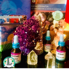 DESTACADO # 7: KIT DE 40 ELIXIRES DE GEMAS A ELECCIÓN (en caja de madera con Libro y Curso a Distancia)