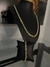 Conjunto cadeado de quina 8mm em moeda antiga
