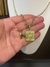 CORRENTE TIJOLINHO 2MM 14G COM PINGENTE ESTRELA DE DAVI 2,6CM X 2,2CM 0,7G EM MOEDA ANTIGA
