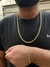 Corrente e pulseira grumet 4mm em moeda antiga