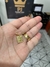 PINGENTE CRISTO NA PLAQUINHA 1,4CM X 1,2CM BANHADO A OURO 18K - Pesadas Joias