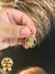 PINGENTE SÃO JORGE NO ARO PEQUENO BANHADO A OURO 18K (IDEAL PARA CORRENTES 1MM A 3MM ) - comprar online