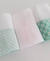 Fraldinhas Trio Margaridas Verdes - comprar online
